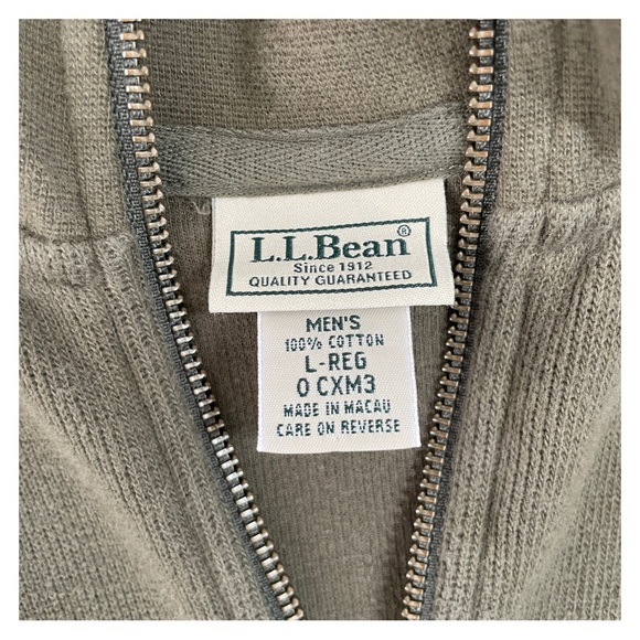L.L.Bean Cotton Sweater L-REG - Picture 4 of 5